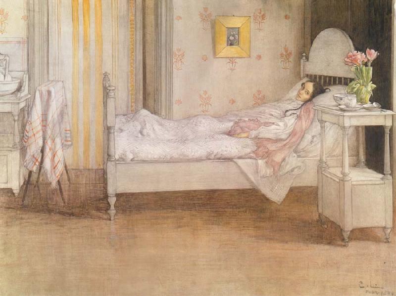 Carl Larsson Convalescence